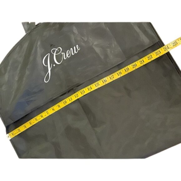 J. Crew Black Garment Bag zippered approx 24" x 39" - Picture 4 of 6